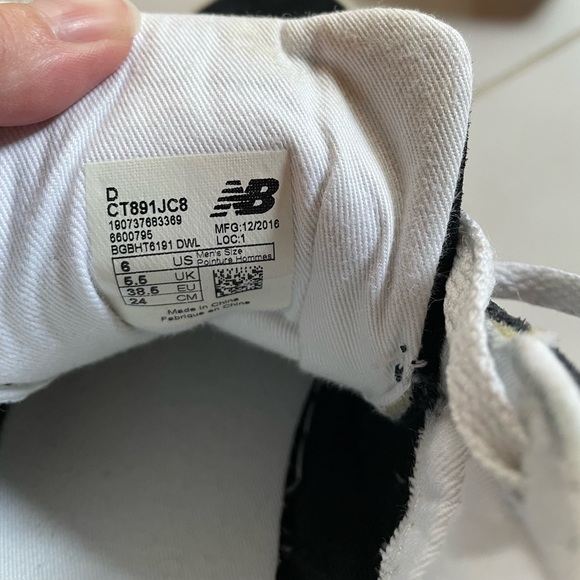 Black NB high tops. - Picture 3 of 5